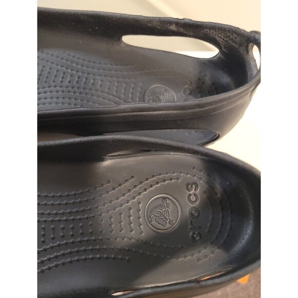 Crocs Kadee Ballerina Flats Black Size 10 Women - Picture 4 of 8